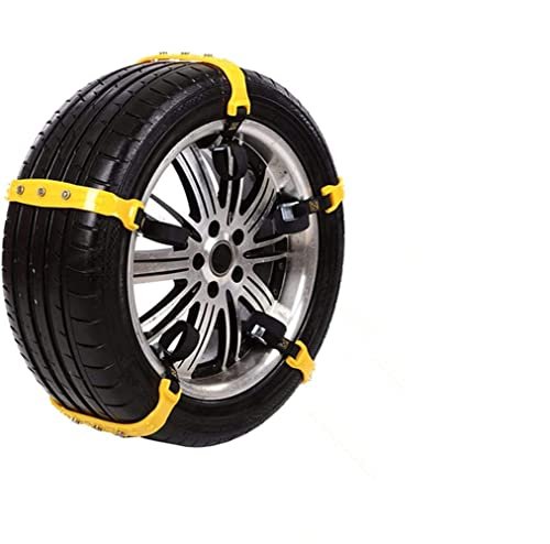 Queta catene da neve per pneumatici montaggio universale 185 mm-295 mm 5 pezzi