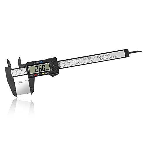 Vinabo calibro digitale 0-150 mm con display LCD misura in mm e pollici