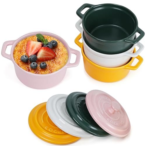 Winter Shore mini cocotte porcellana 270ml 4 colori