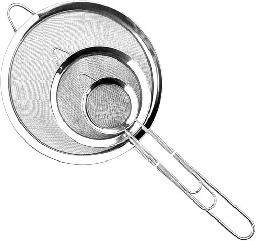 Relota set di setaccio da cucina 19/25/35 cm