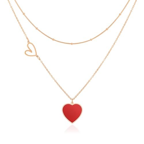 Linawe collana con ciondolo elegante per donna
