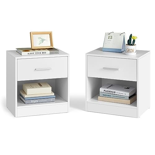 VASAGLE CUSTOS comodini set di 2 tavolini