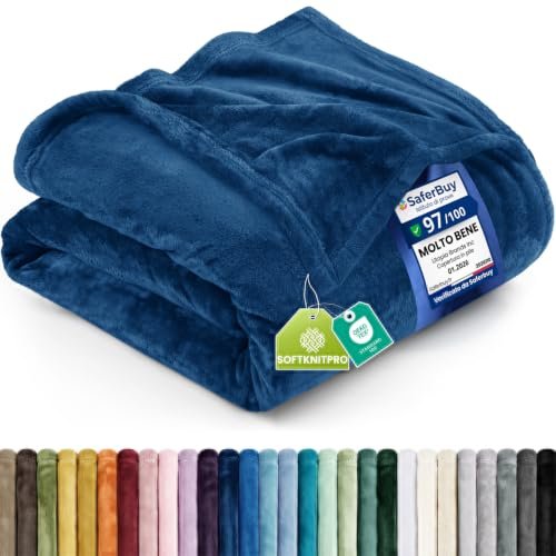 Utopia Bedding plaid coperta pile di flanella