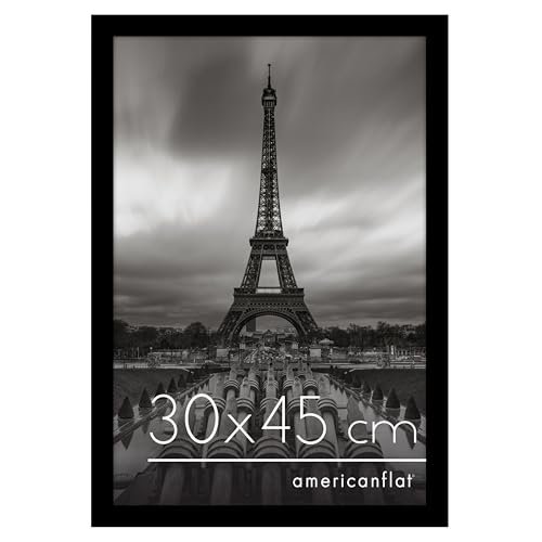Americanflat cornice 30x45 cm nera foto 45x30