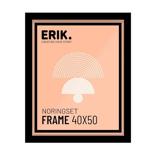 Grupo Erik cornice 40x50 cm nera portafoto