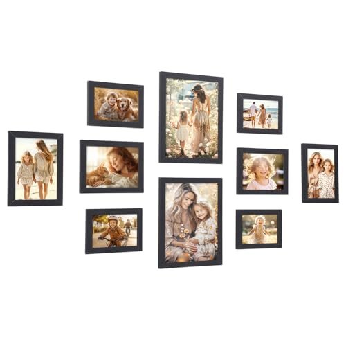 SONGMICS set 10 cornici foto due 20x25