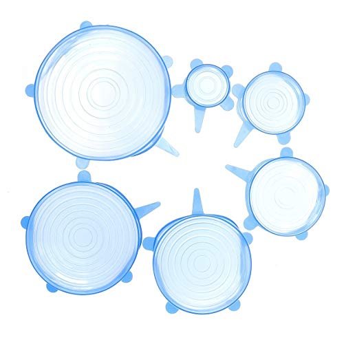 TEMPO DI SALDI coperchio in silicone estensibile 6 pezzi pellicola avvolgente