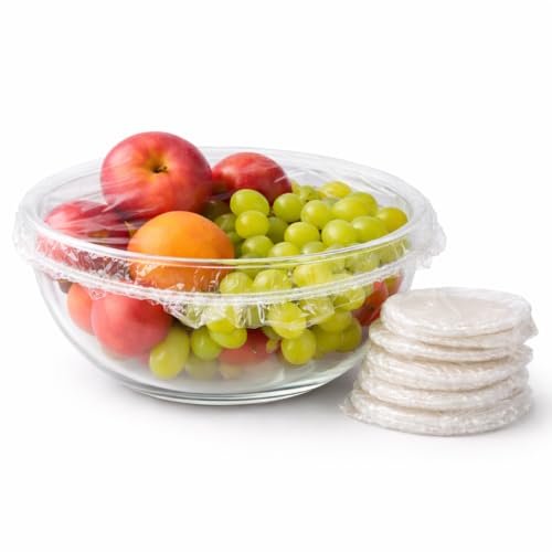 50 cuffie copri alimenti elastici riutilizzabili