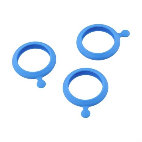3 coprivasso silicone morbido blue L