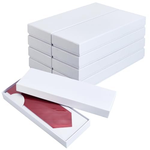 AHANDMAKER cravatta in seta da regalo con confezione