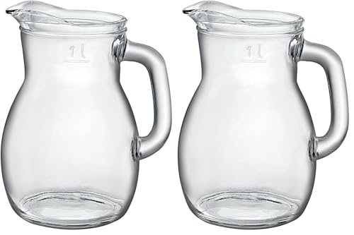 Bormioli Rocco Bistrot caraffa in vetro 1 litro