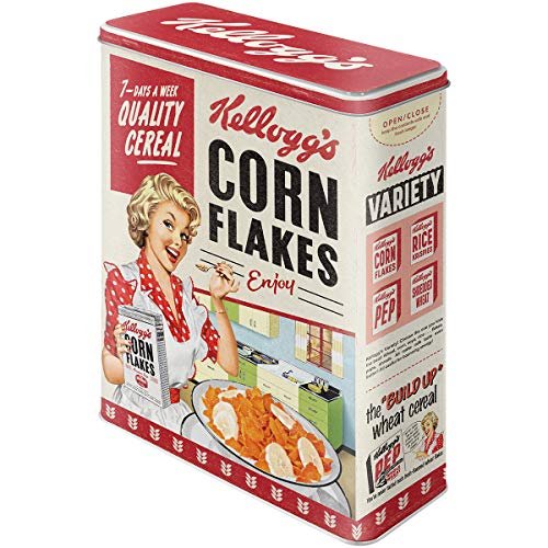 Nostalgic-Art Kellogg's contenitore in stile retrò XL 4 litri