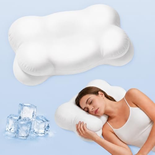 Mailirious cuscino cervicale memory foam per dormire 2 altezze