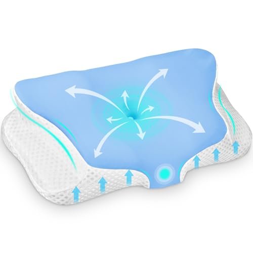Ehomfory cervicale ergonomico cuscino memory foam per dormire