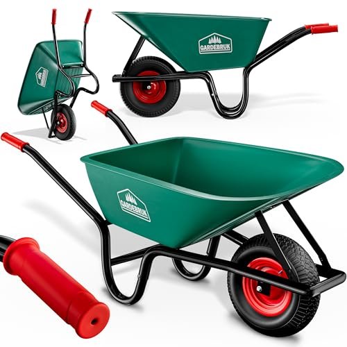 GARDEBRUK carriola da giardino 250 kg 100 litri