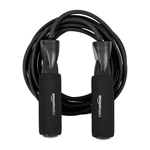 Amazon Basics corda per saltare standard 300 cm nera