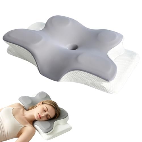 Puokmy cuscino cervicale 2 in 1 memory foam