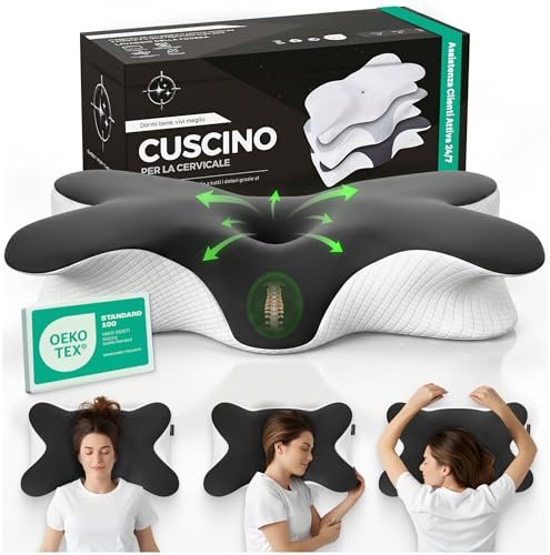CERVICALFLEX cuscino cervicale memory foam per dormire