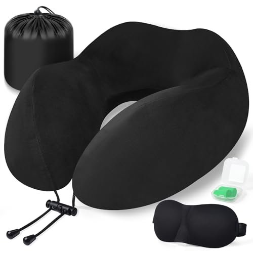 Kulamo cuscino da viaggio memory foam collo