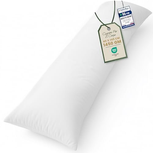 Utopia Bedding cuscino gravidanza per dormire 40x145 cm