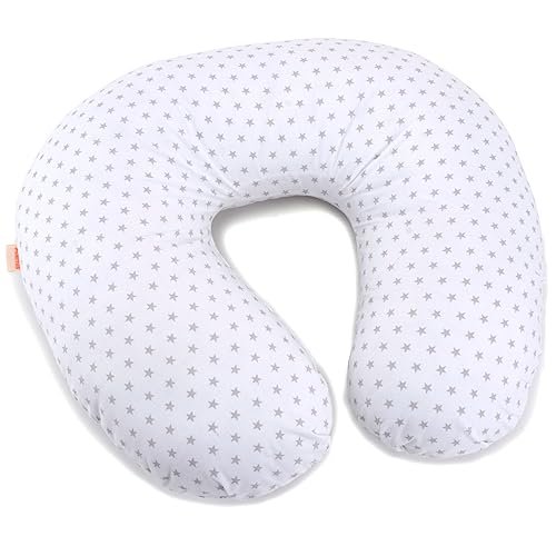 PEKITAS cuscino di allattamento XL 52x48 cm fodera lavabile