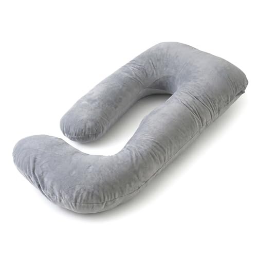 COSYLAND cuscino gravidanza 2-in-1 in cotone 155x75x60 cm