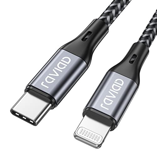 RAVIAD cavo USB-C a Lightning 1 metro certificato MFi
