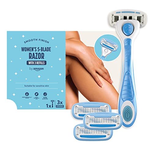 by Amazon rasoio donna 5 lame 3 ricariche