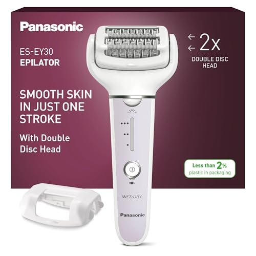 Panasonic ES-EY30 epilatore bagnato asciutto doppio disco