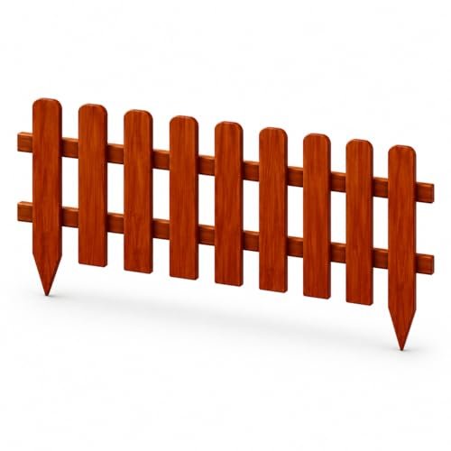 MEGAOFFERTE steccato in legno per giardino terrazzo e aiuole