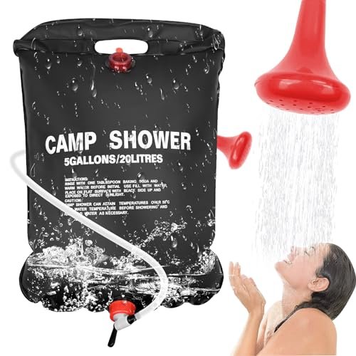 Traxenta doccia portatile 20 litri da campeggio