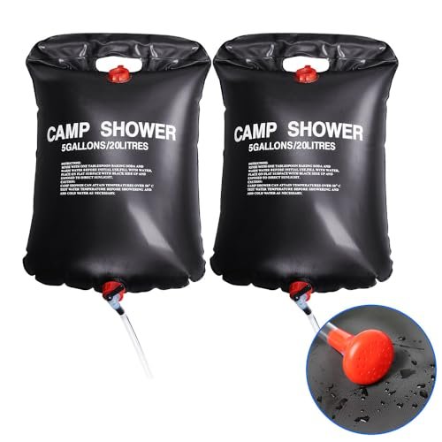TRIXES 2 docce camping 20L sacco lavaggio solare