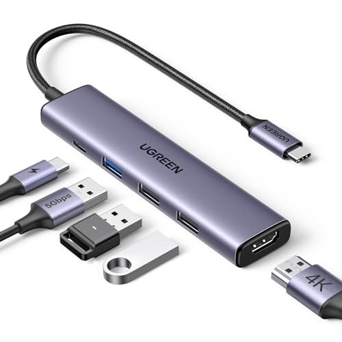 UGREEN Revodok 105 hub USB C 5 in 1 adattatore HDMI