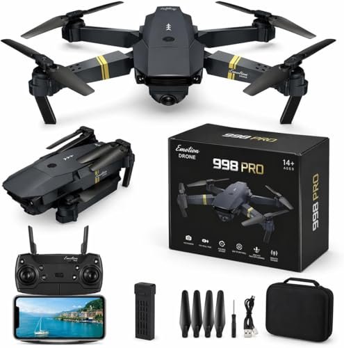 10ELED mini drone telecamera 4K professionale telecomando