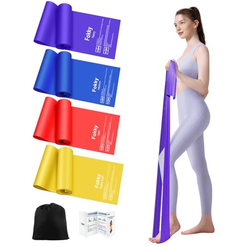Fokky elastici fitness set di 4 1.8M elastico palestra