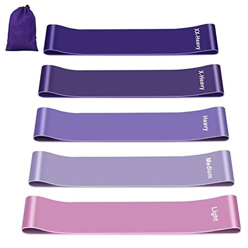 Fokky elastici fitness set di 5 elastico palestra