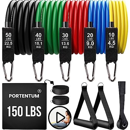 PORTENTUM migliori fasce elastiche fitness