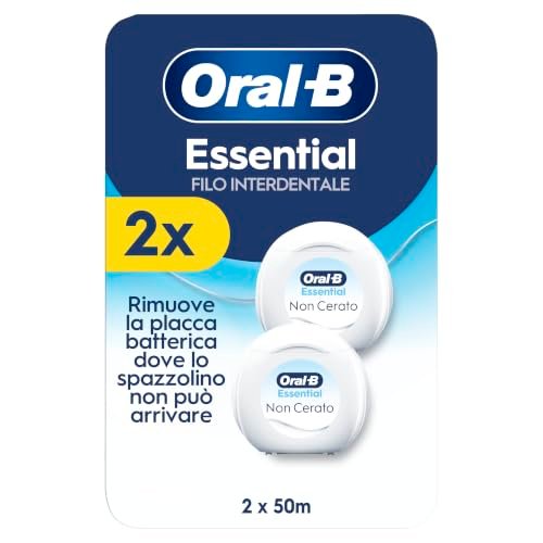 Oral-B Essential Floss filo interdentale non cerato neutro