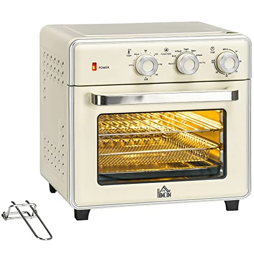 HOMCOM mini forno elettrico 20L ventilato 1400W