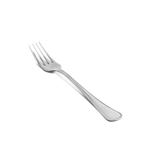 Zanetti set 12 forchette da tavola in acciaio inox 18/10 modello Leonarda