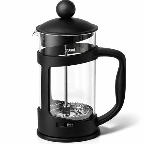 Glow classic continental caffettiera 350ml nero