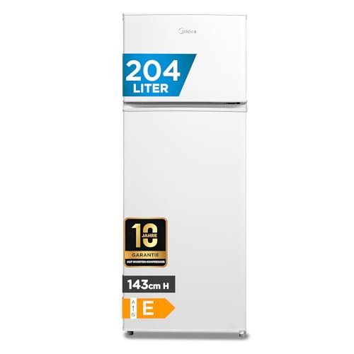 Midea 204L frigo doppia porta compressore inverter
