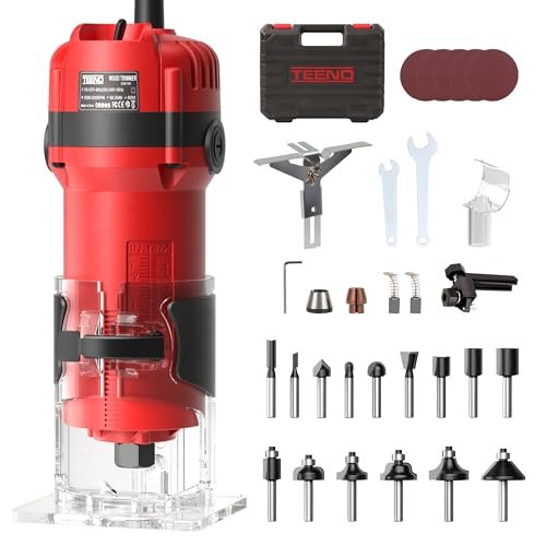 TEENO rifilatore fresatrice verticale 800W 15000-32000 rpm