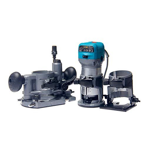 KATSU set di rifilatore fresatrice verticale per legno elettrica con accessori