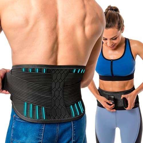 NativoDex fascia lombare supporto schiena busto e cintura