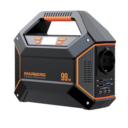 MARBERO generatore corrente portatile 99Wh 27000mAh power bank
