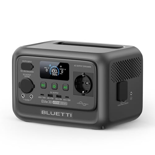 BLUETTI Elite 30 V2 stazione energia portatile nera