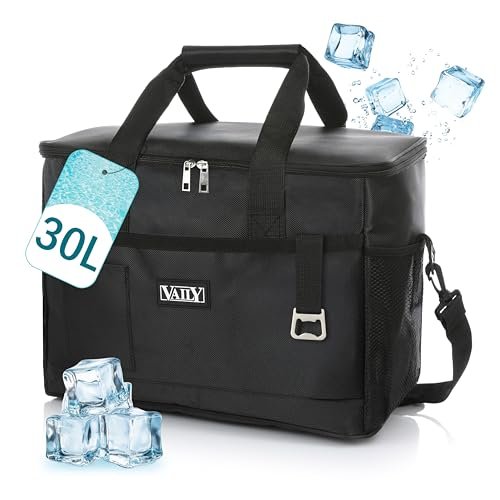 Vaily borsa termica pieghevole 30L auto spiaggia viaggio