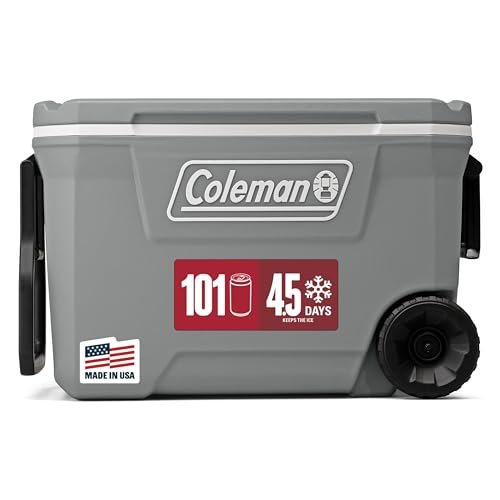 Coleman serie 316 ghiacciaia con ruote 61.5L