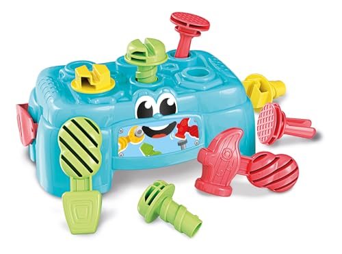 Clementoni Banchetto Svita Avvita gioco per bambini con avvitatore